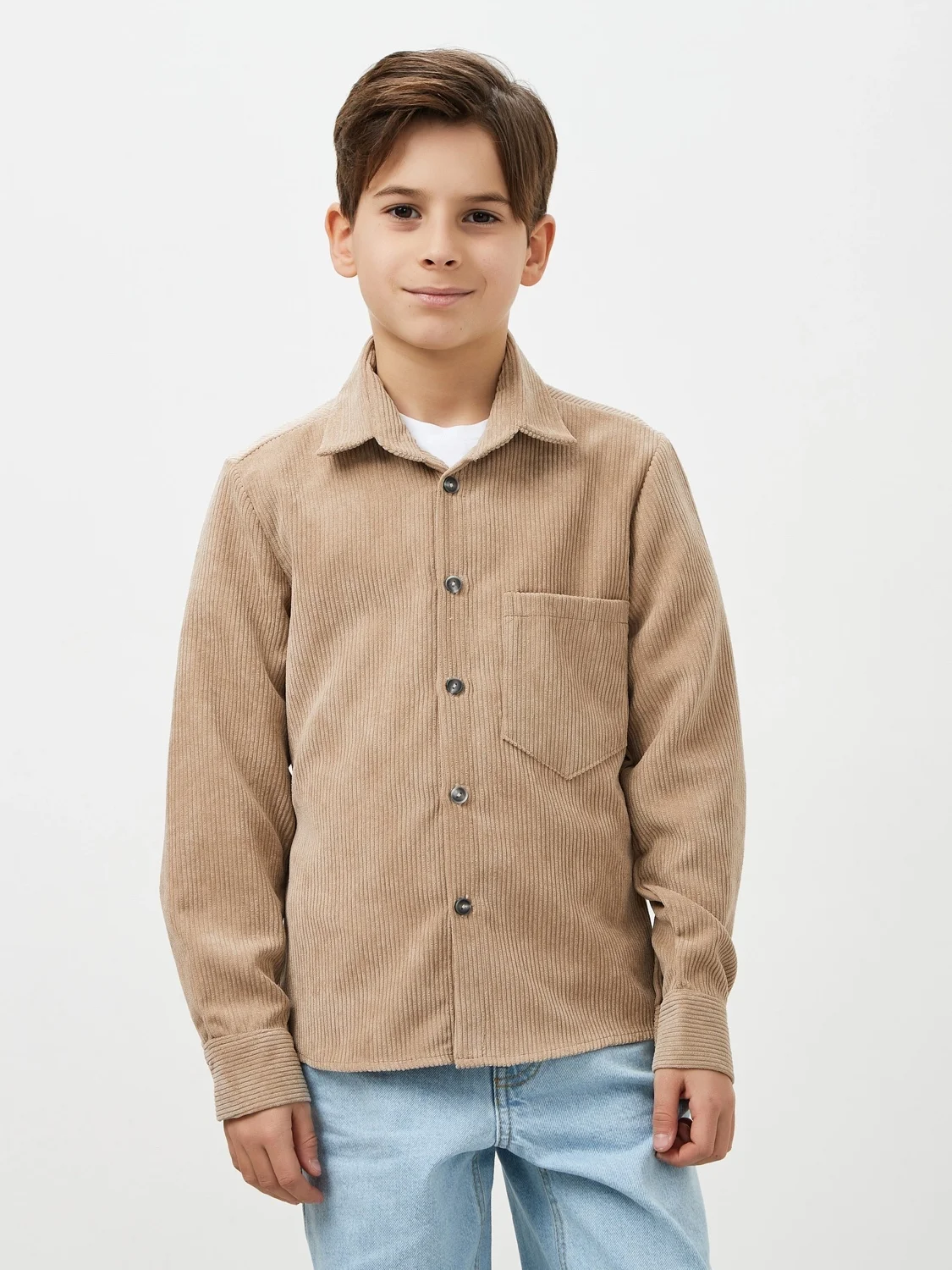 Цена штучно: 300руб Цена оптом: 300руб упак. 5шт=1500руб Рубашка, вельвет Размеры 92-98-10