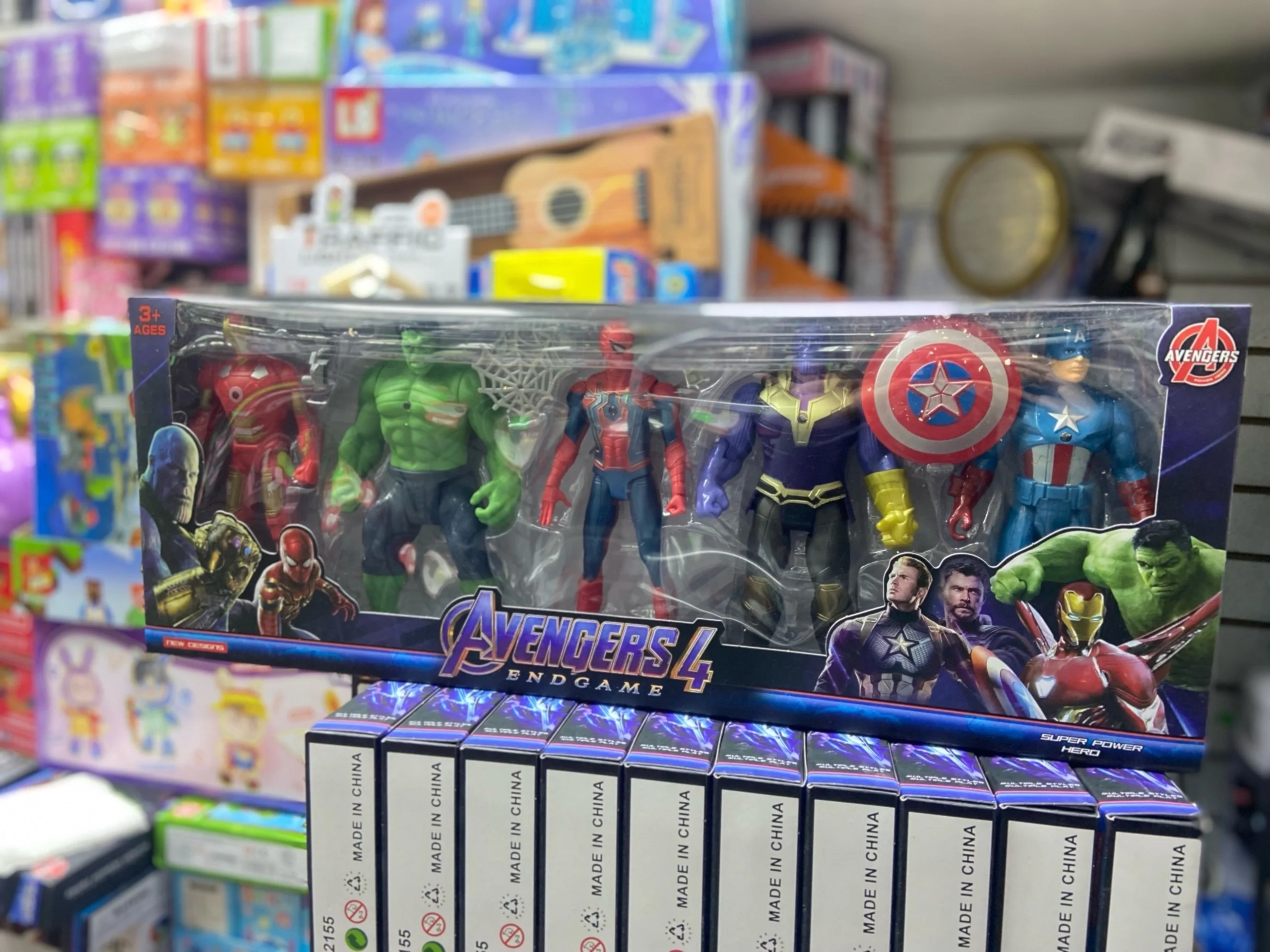 Цена штучно: 550 Игрушка, пластик Большой Набор героев 5 в 1 Достойное качество Части