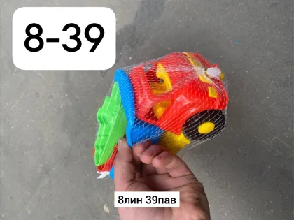 Игрушка, пластик Авто Мини Самосвал 2фор лоп гр Размер 18,5см Место 8-линия 39-павильон Це