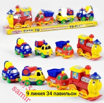 Игрушка, пластик паровозик на магнитный Цена штучно: 200руб Цена оптом: 200руб упак. 5шт=1