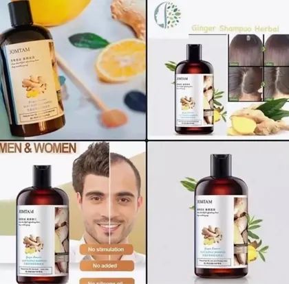 Шампунь с имбирем Jomtam Silky Supple укрепляющий 400 мл Цена 200 рублей Глубокоочищающий