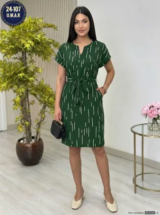 Супер распродажа Платье Ткань Прадо Без выбора цвета Длина 90 см Размеры 48 50