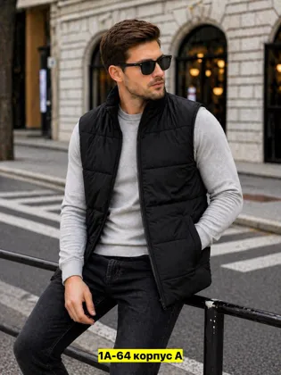 Цена штучно: 550руб Жилет для мужчин, плащевка Размеры 48-50-52-54-56 маломер