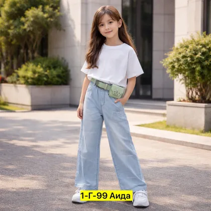 Цена штучно: 1200руб Цена оптом: 1100руб упак. 5шт=5500руб Джинсы, джинс Размеры 140-146-1